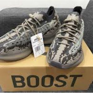 Hey. BNIB YEEZY 380 BOOST STONE SALT COLOUR-WAY BNIB! SIZE 12 MEN